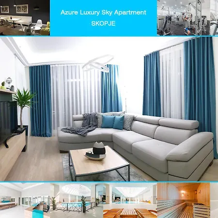 Apartament Azure Luxury Sky Skopje