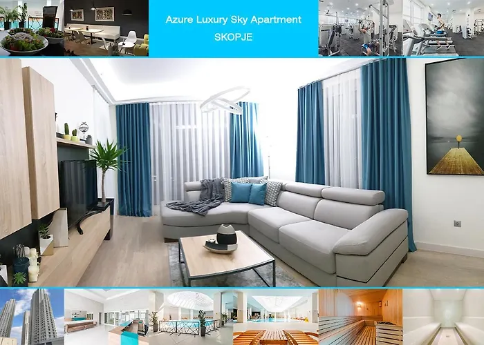 Appartamento Azure Luxury Sky Skopje