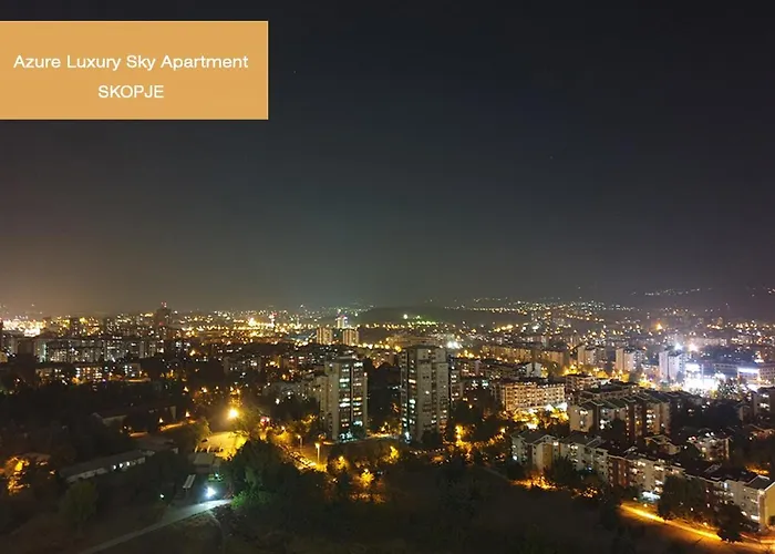 Azure Luxury Sky Apartamento Escópia